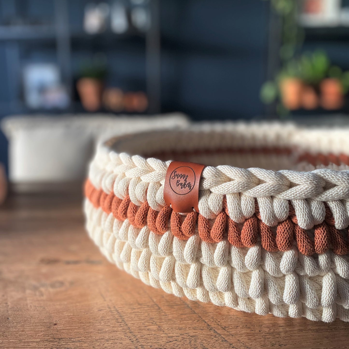Sunny Basket Stripe - Kattenmand