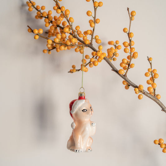 Kerstbal Kitten