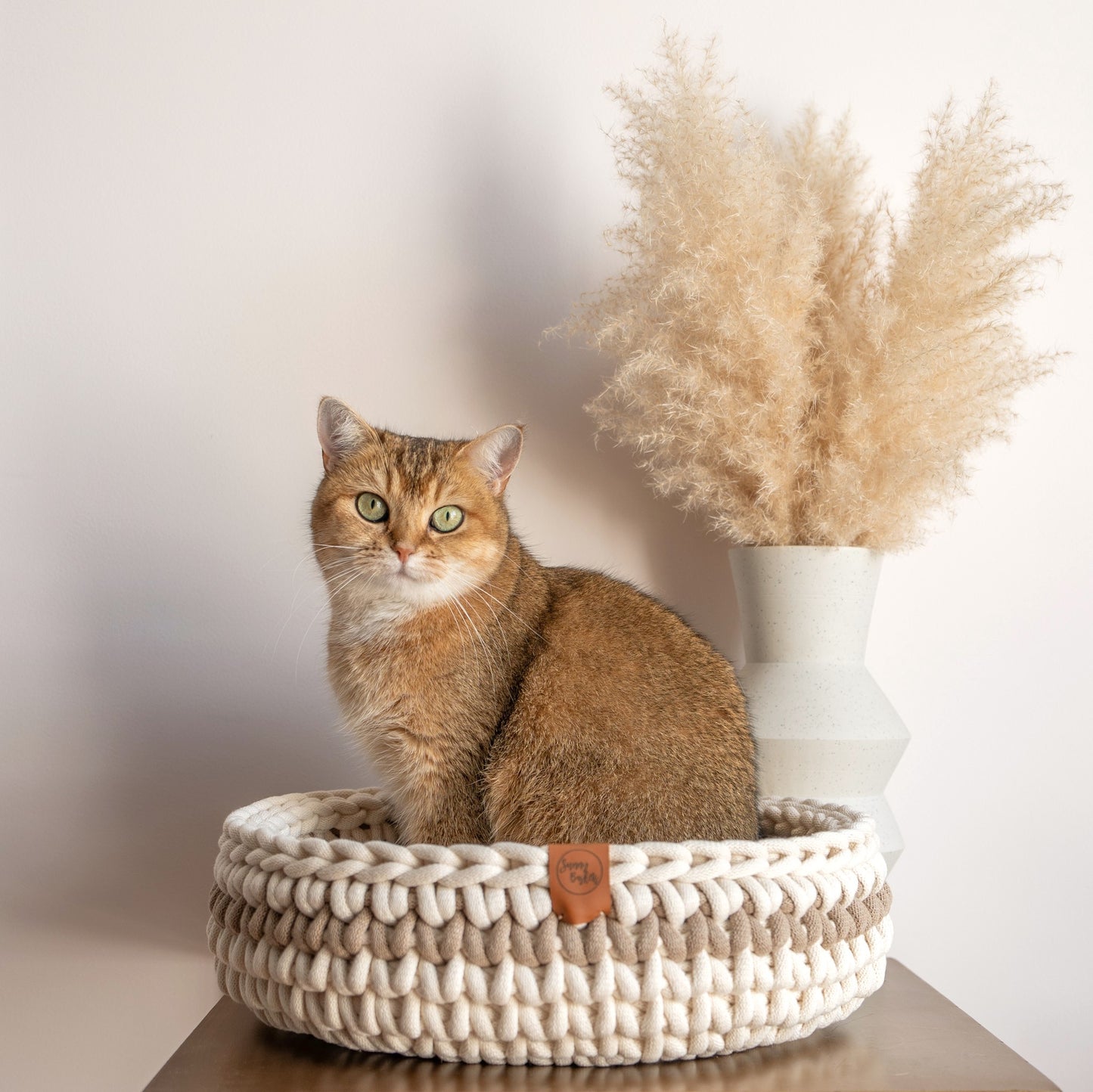 Sunny Basket Stripe - Kattenmand